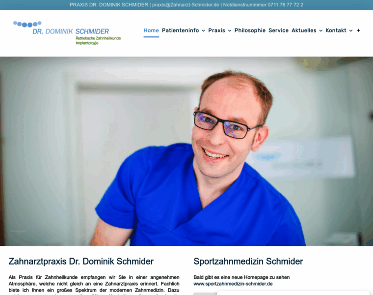 Zahnarzt-schmider.de thumbnail