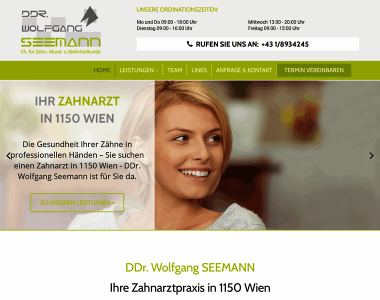 Zahnarzt-seemann.at thumbnail