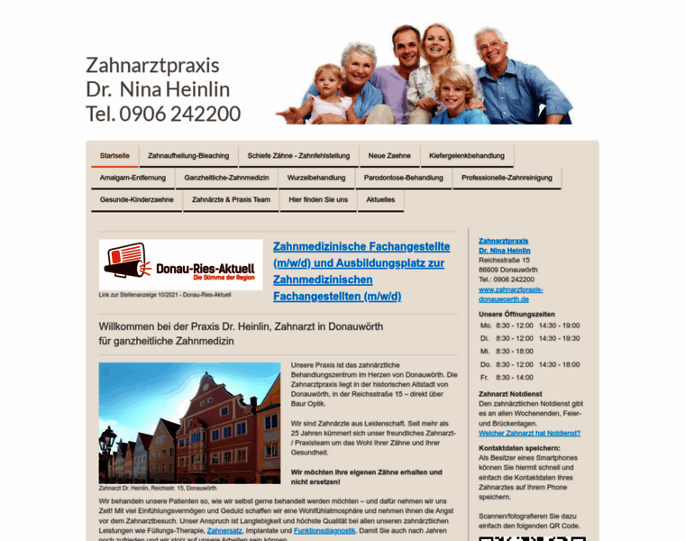 Zahnarztpraxis-donauwoerth.de thumbnail