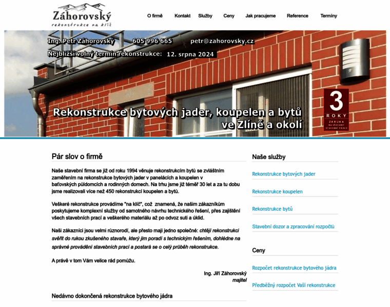 Zahorovsky.cz thumbnail