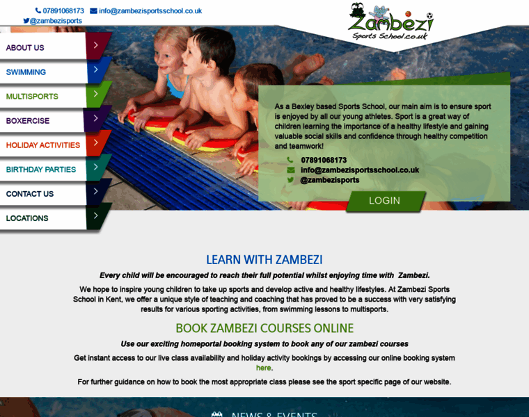 Zambezisportsschool.co.uk thumbnail