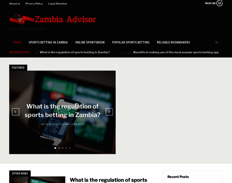 Zambia-advisor.com thumbnail