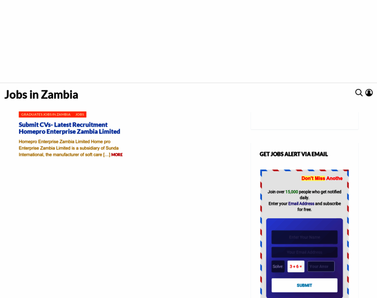 Zambia.jobsportal-career.com thumbnail