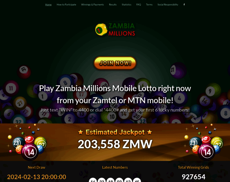 Zambiamillions.com thumbnail