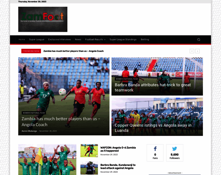 Zambianfootball.co.zm thumbnail