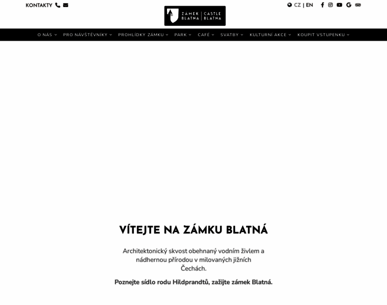 Zamek-blatna.cz thumbnail