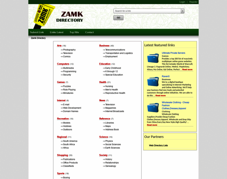 Zamk.net thumbnail