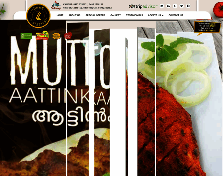 Zamzamrestaurants.com thumbnail