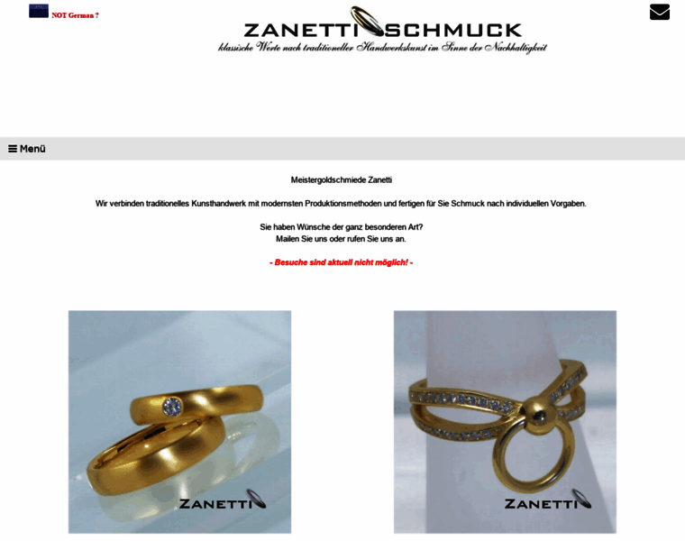 Zanetti-schmuck.de thumbnail