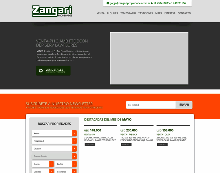 Zangaripropiedades.com.ar thumbnail