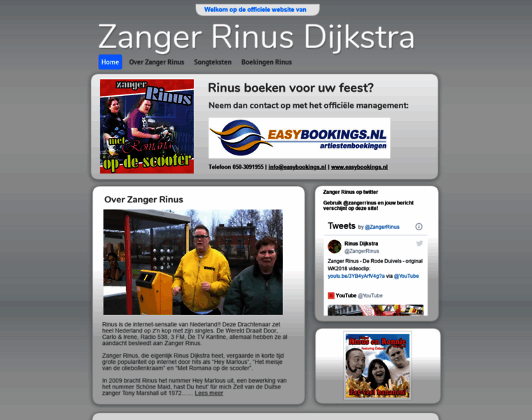 Zangerrinus.nl thumbnail