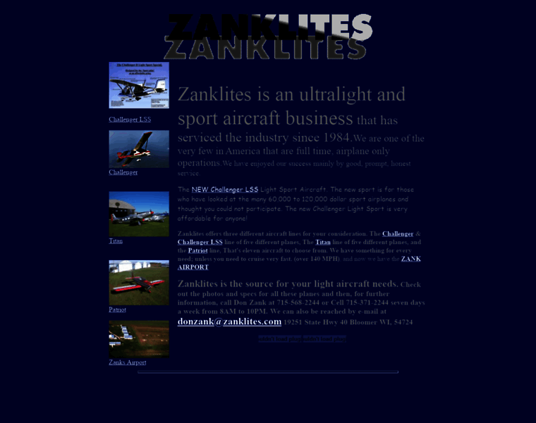 Zanklites.com thumbnail