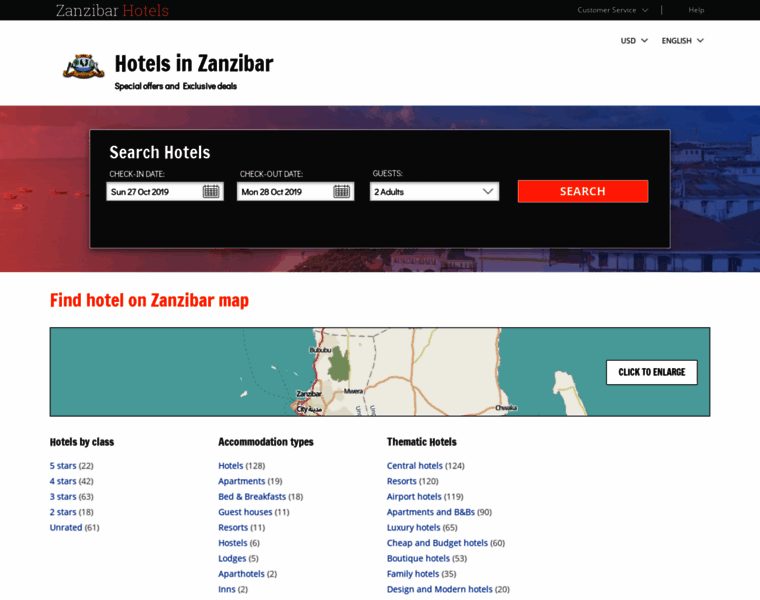 Zanzibar-hotels-tz.com thumbnail