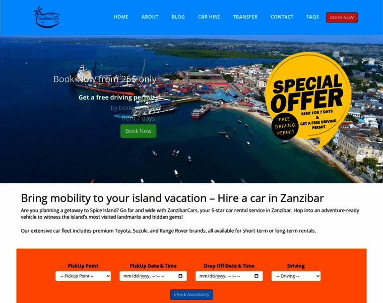 Zanzibarcars.co.tz thumbnail