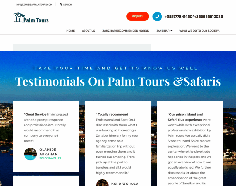 Zanzibarpalmtours.com thumbnail