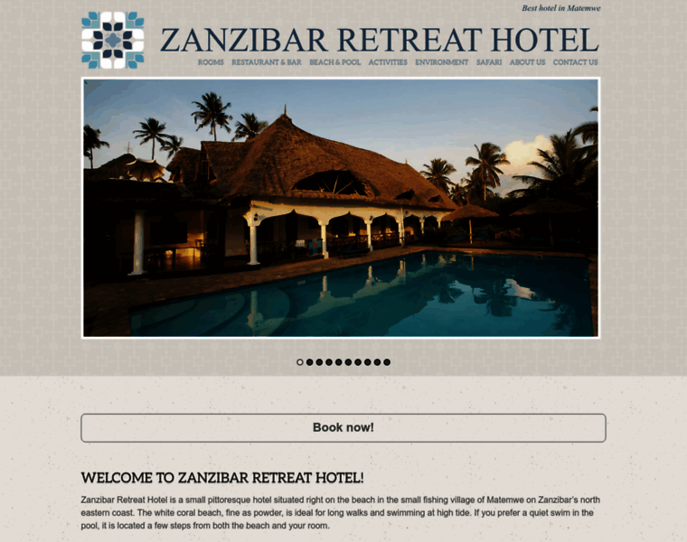 Zanzibarretreat.com thumbnail
