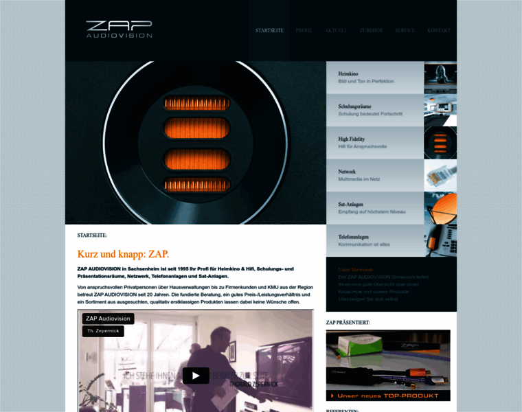 Zap-audiovision.de thumbnail