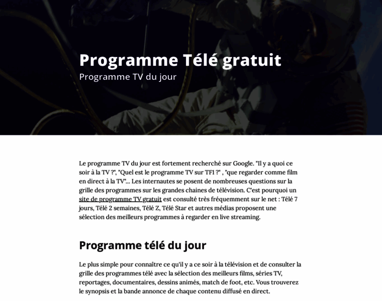 Zap-programme.fr thumbnail