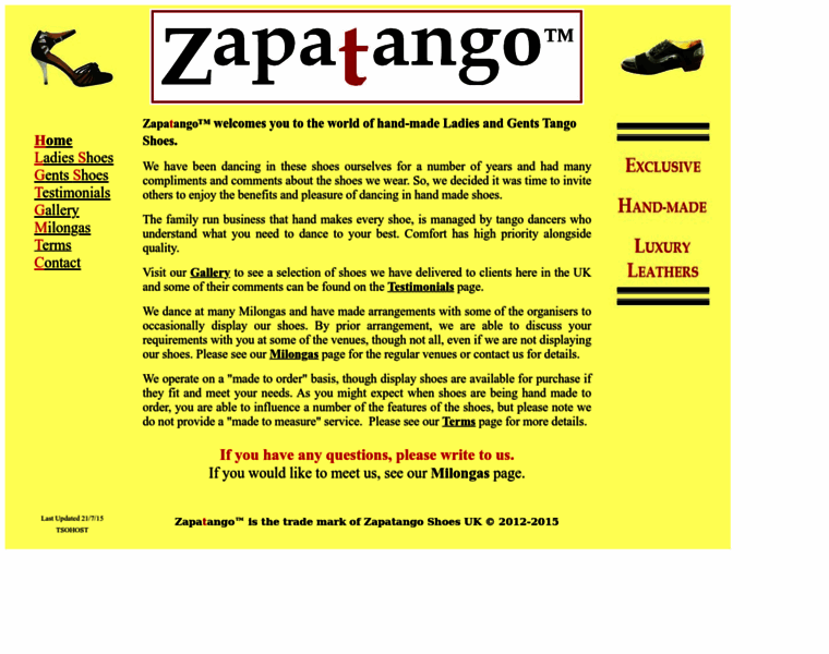 Zapatango.co.uk thumbnail