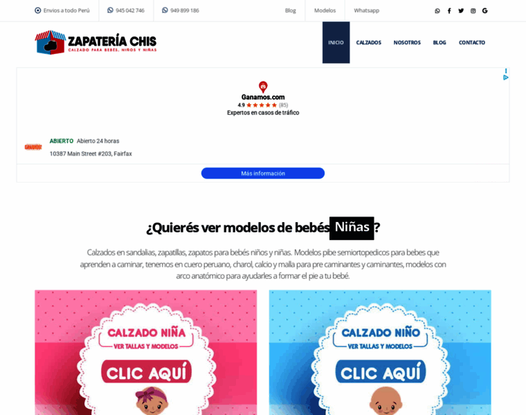 Zapateriachis.com thumbnail