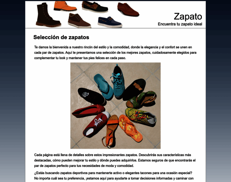 Zapato.org.es thumbnail