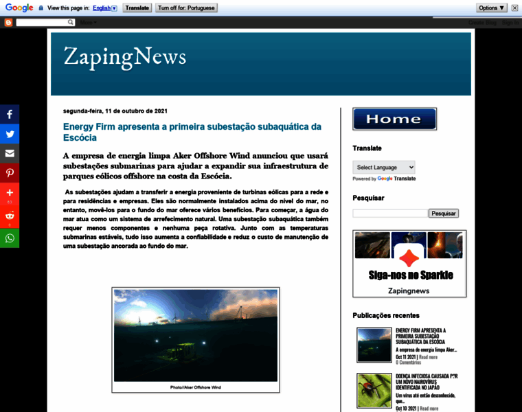 Zapingnews.com thumbnail