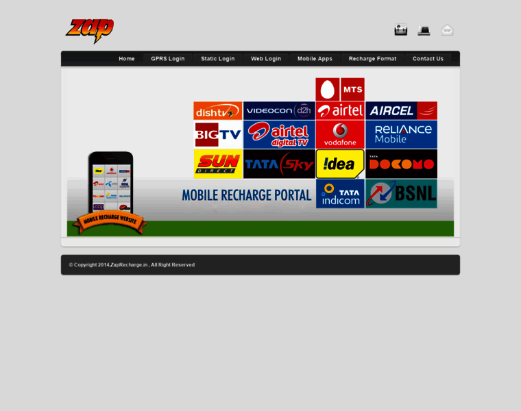 Zaprecharge.in thumbnail