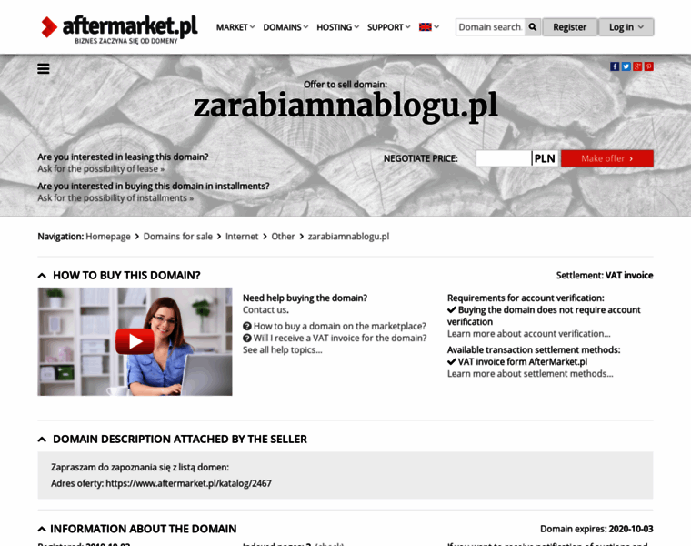 Zarabiamnablogu.pl thumbnail