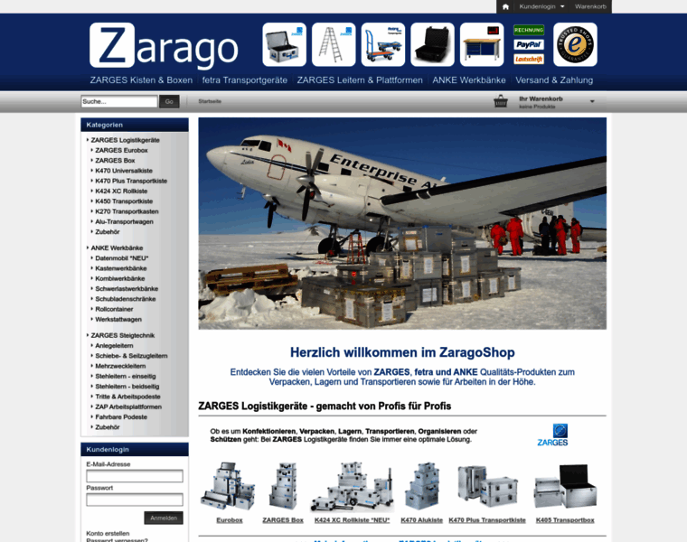 Zaragoshop.de thumbnail