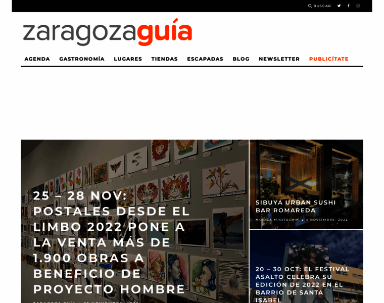 Zaragozaguia.com thumbnail