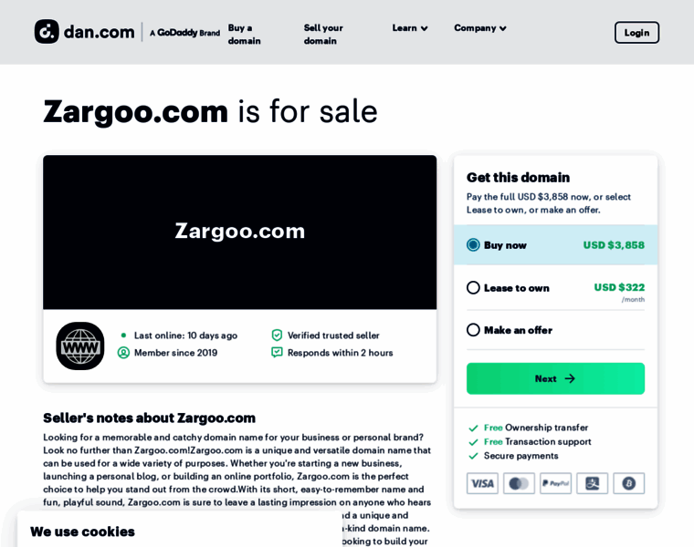 Zargoo.com thumbnail