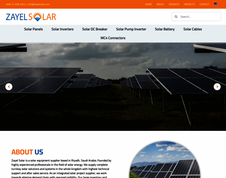Zayelsolar.com thumbnail