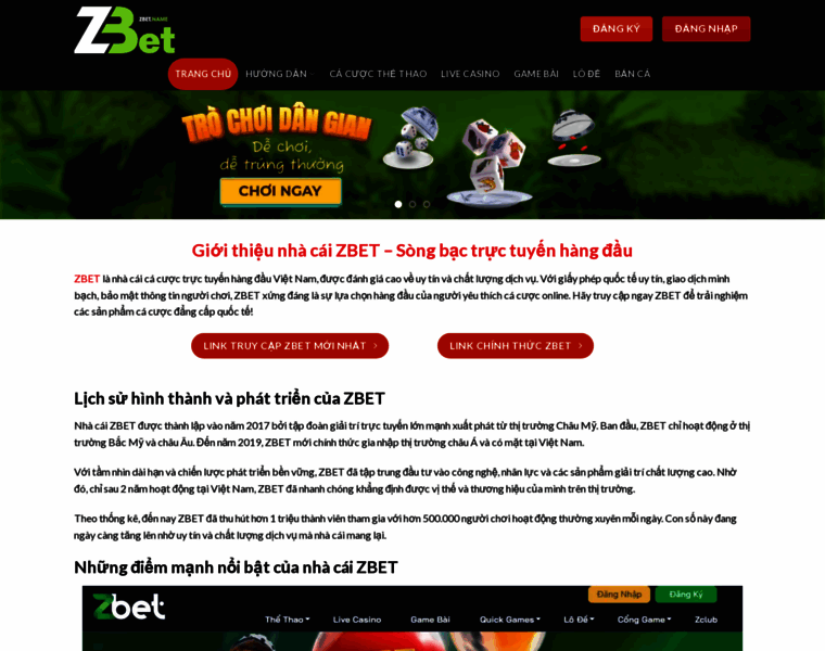 Zbet.name thumbnail