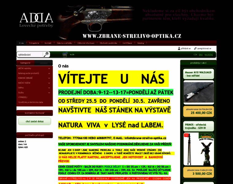 Zbrane-strelivo-optika.cz thumbnail