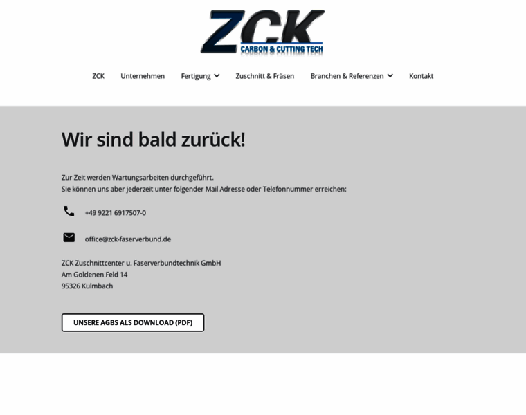 Zck-faserverbund.de thumbnail