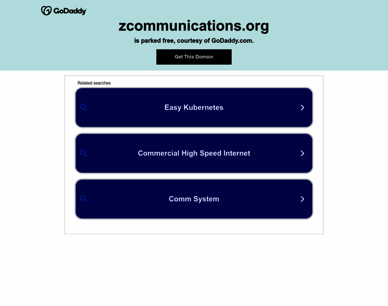 Zcommunications.org thumbnail