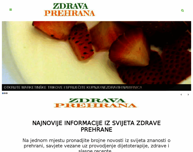 Zdravaprehrana.info thumbnail