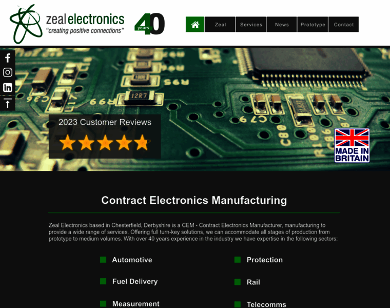 Zeal-electronics.co.uk thumbnail