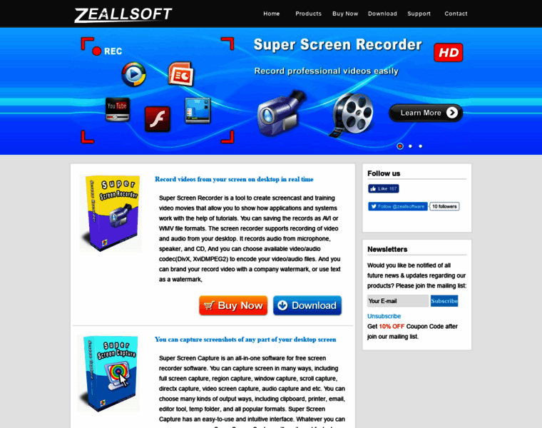 Zeallsoft.com thumbnail