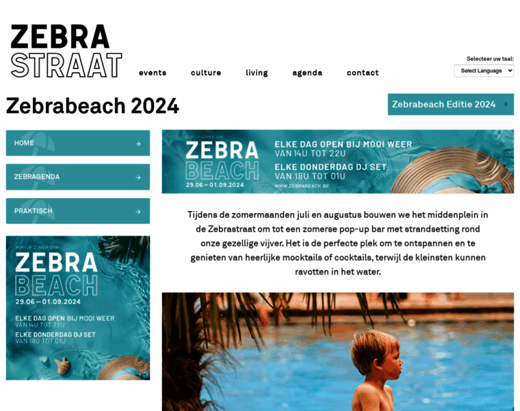 Zebrabeach.be thumbnail