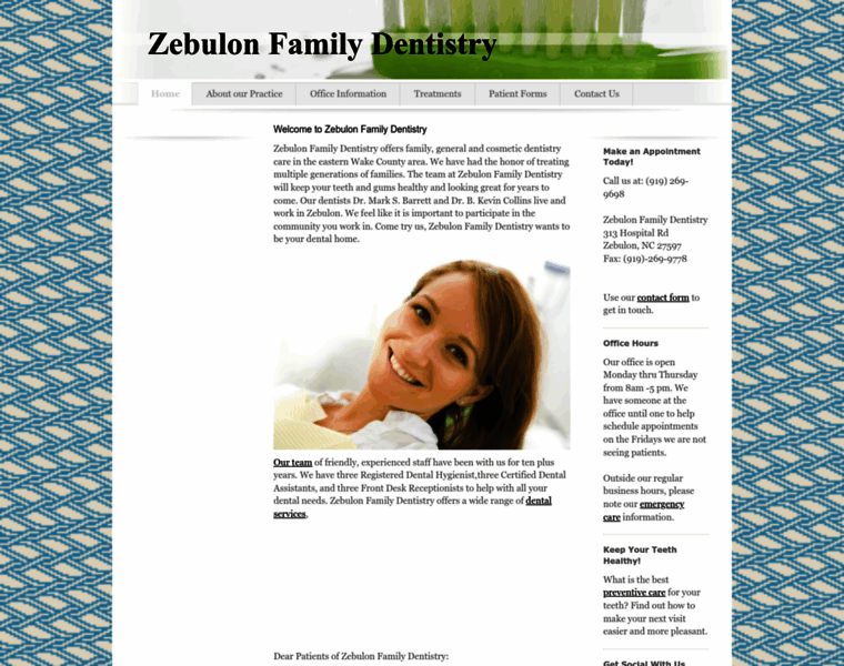 Zebulonfamilydentistry.com thumbnail