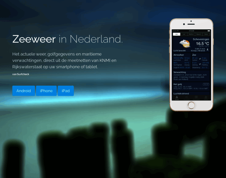 Zeeweer.nl thumbnail