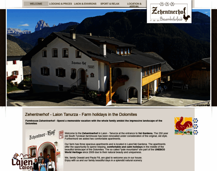 Zehentnerhof.it thumbnail