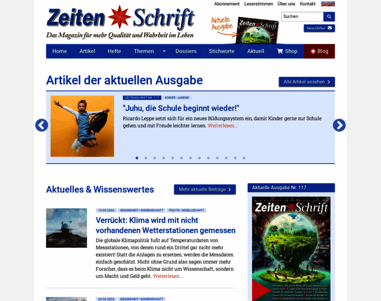 Zeitenschrift.com thumbnail