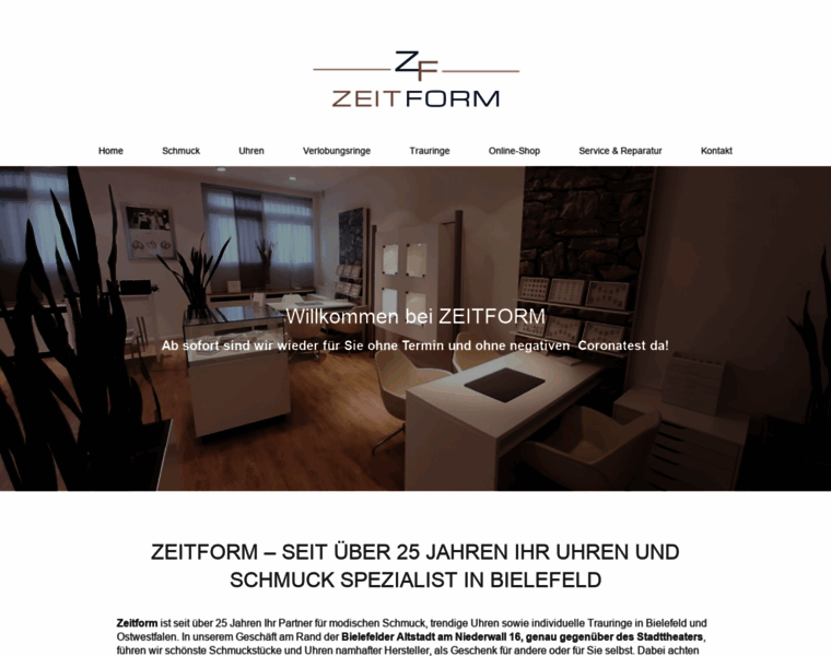 Zeitform24.de thumbnail