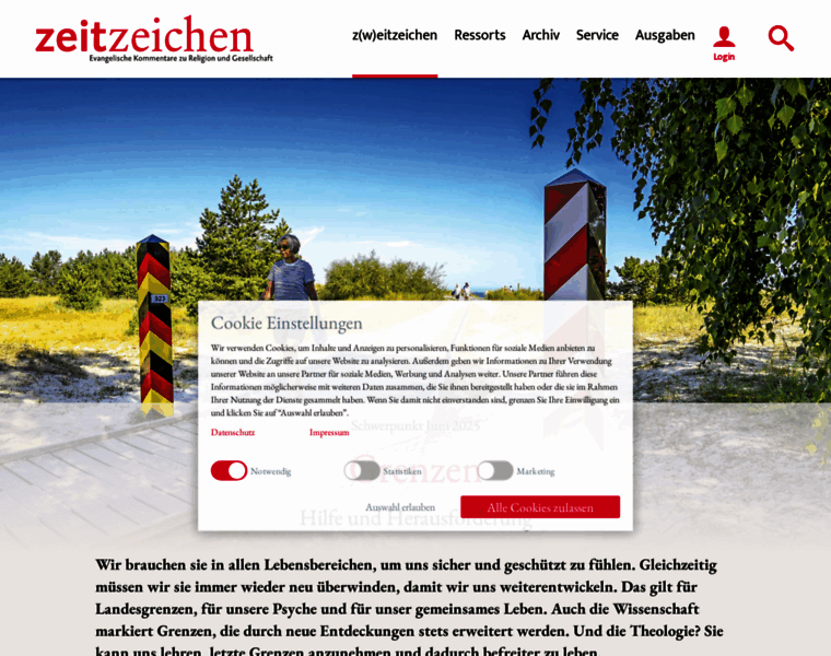 Zeitzeichen.net thumbnail Zeitzeichen.net thumbnail