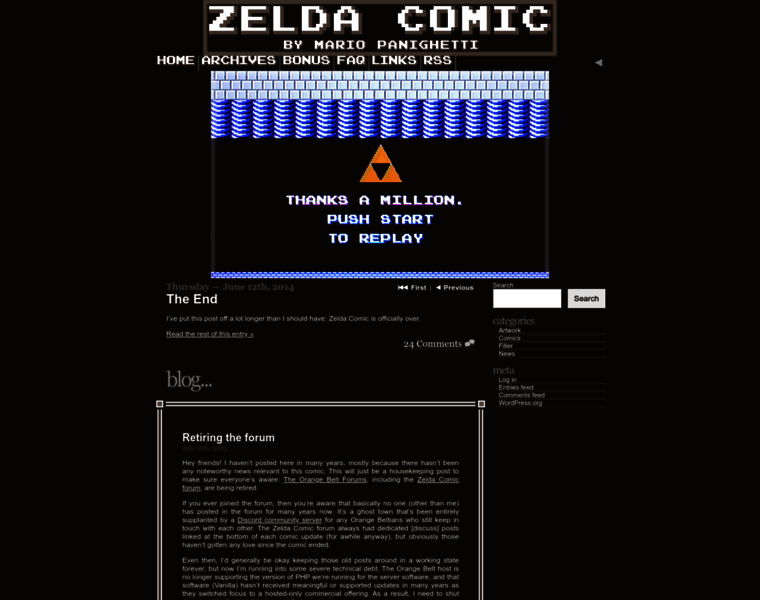 Zeldacomic.net thumbnail