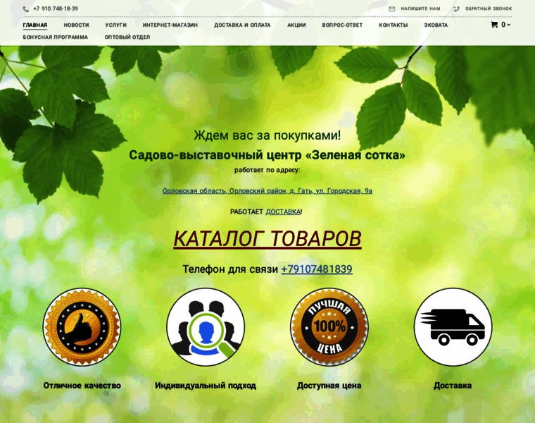 Zelenayasotka.ru thumbnail