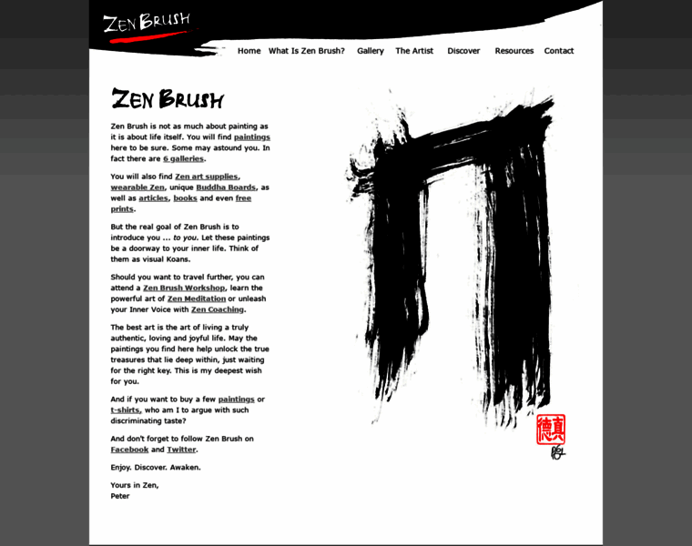Zen-brush.com thumbnail