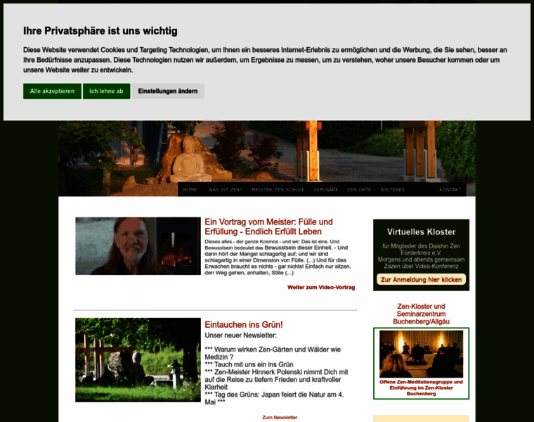 Zen-kloster.de thumbnail